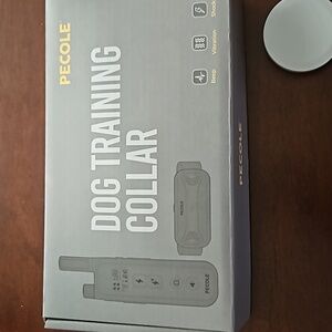 Dog training collar